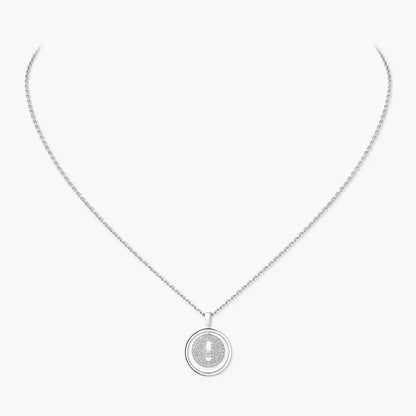 [Vicky] Lucky Move Diamond Necklace
