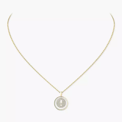 [Vicky] Lucky Move Diamond Necklace