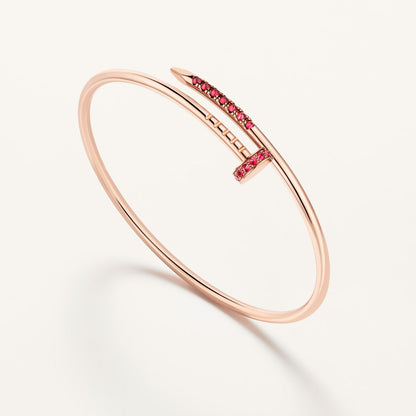 [Vicky Jewelry]JUSTE BRACELET 2.5MM DIAMONDS NEW