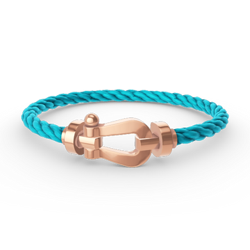 [Royal&Vicky]FORCE LARGE HORSESHOE NO DIAMOND BRACELET ROSE GOLD