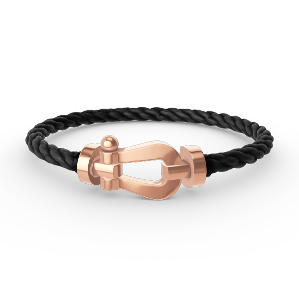 [Royal&Vicky]FORCE LARGE HORSESHOE NO DIAMOND BRACELET ROSE GOLD