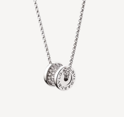 [Vicky]ZERO 1 SILVER DIAMOND NECKLACE