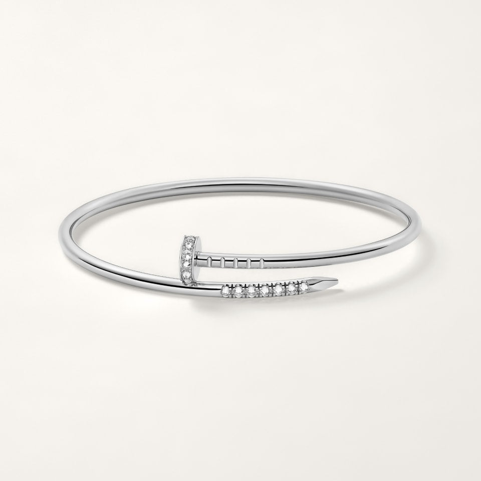 [Vicky]JUSTE BRACELET 2.5MM DIAMONDS NEW