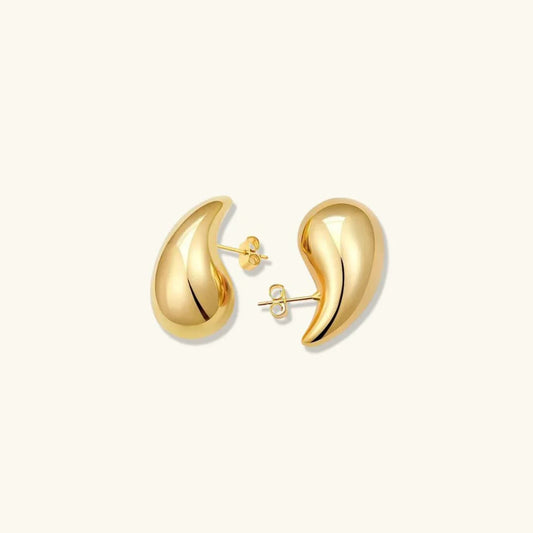 [Royal Vicky]Sandra Teardrop Gold Earrings