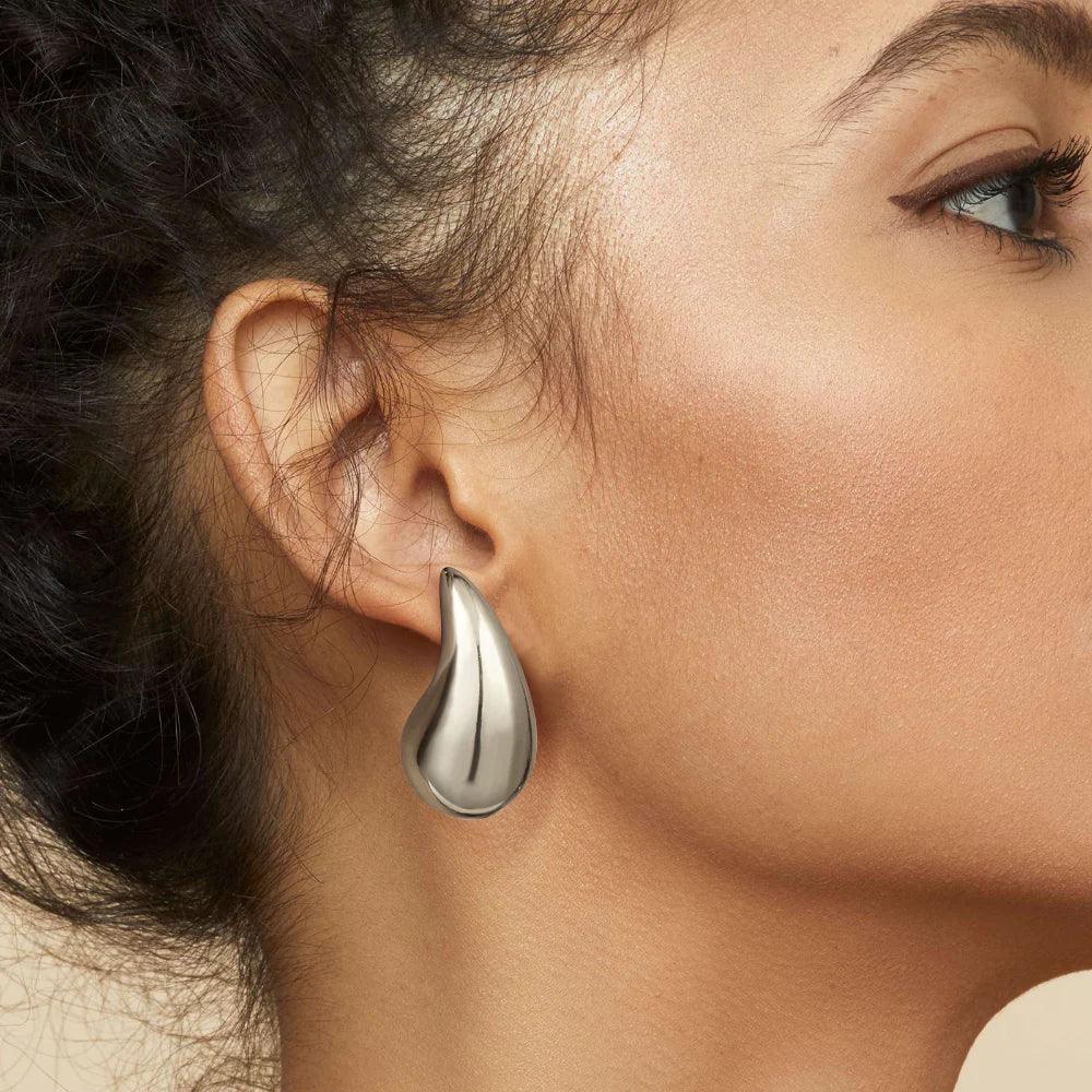 [Royal Vicky]Sandra Teardrop Gold Earrings