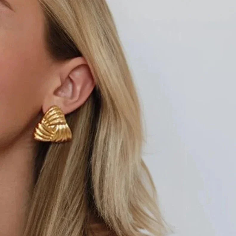 [Royal Vicky]Brigitte Gold Earrings