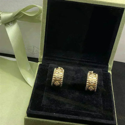 [Vicky]PERLEE DIAMOND EARRINGS