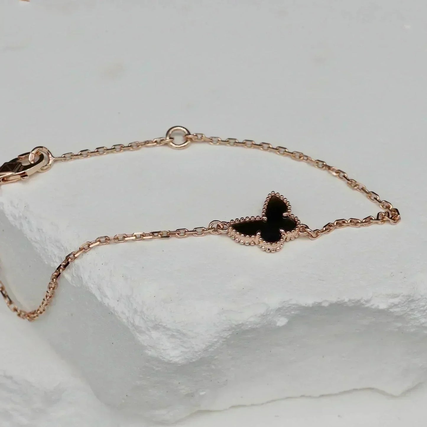 [Vicky]BUTTERFLY ONYX  BUTTERFLY BRACELET
