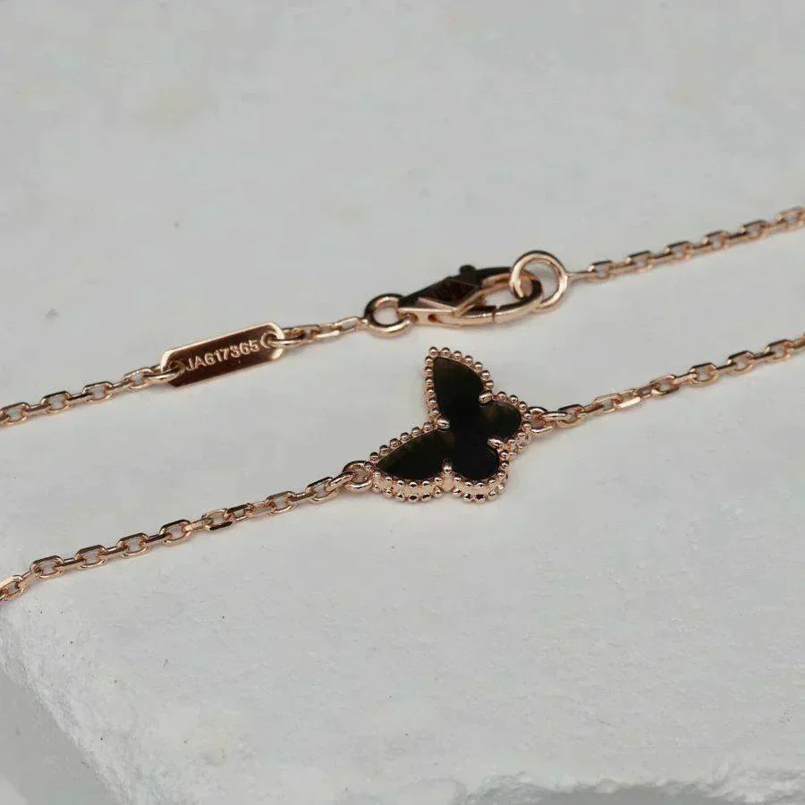 [Vicky]BUTTERFLY ONYX  BUTTERFLY BRACELET