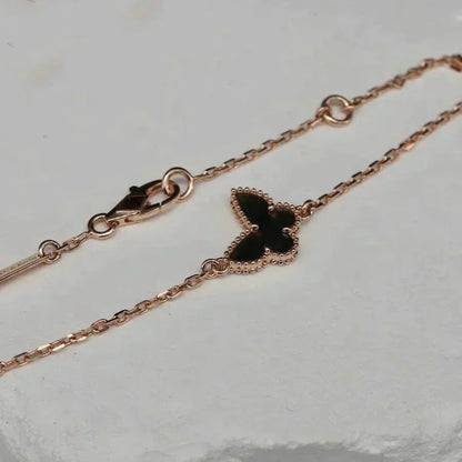 [Vicky]BUTTERFLY ONYX  BUTTERFLY BRACELET