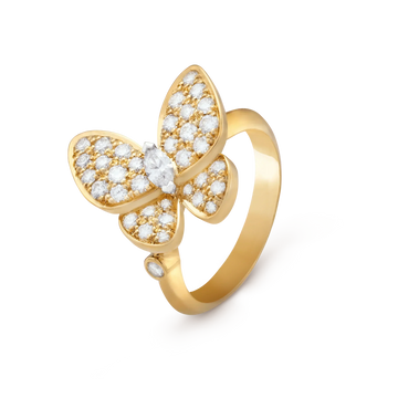 [Royal&Vicky]BUTTERFLY DIAMOND RING