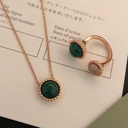[Vicky]PERLEE COULEURS DIAMOND ROSE GOLD BETWEEN THE FINGER RING