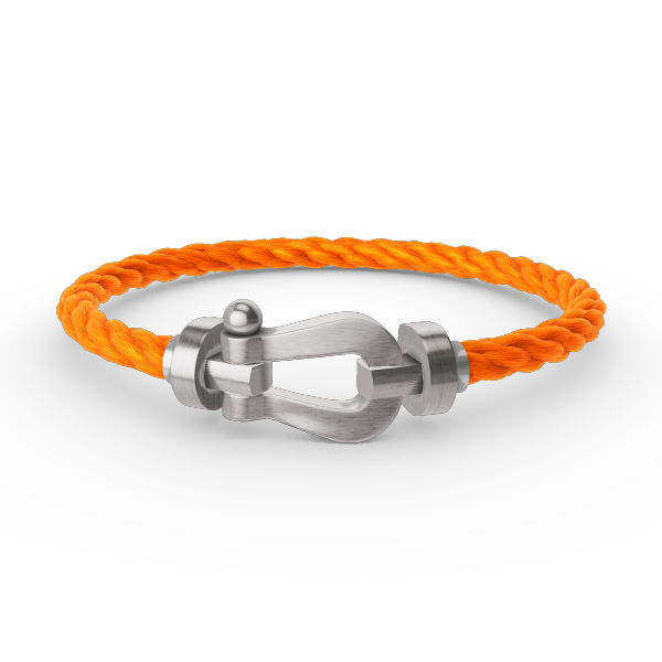 [Vicky]FORCE GROSSES HUFEISENARMBAND OHNE DIAMANT SILBER
