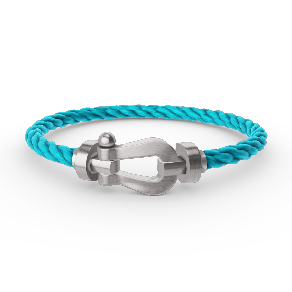 [Vicky]FORCE GROSSES HUFEISENARMBAND OHNE DIAMANT SILBER