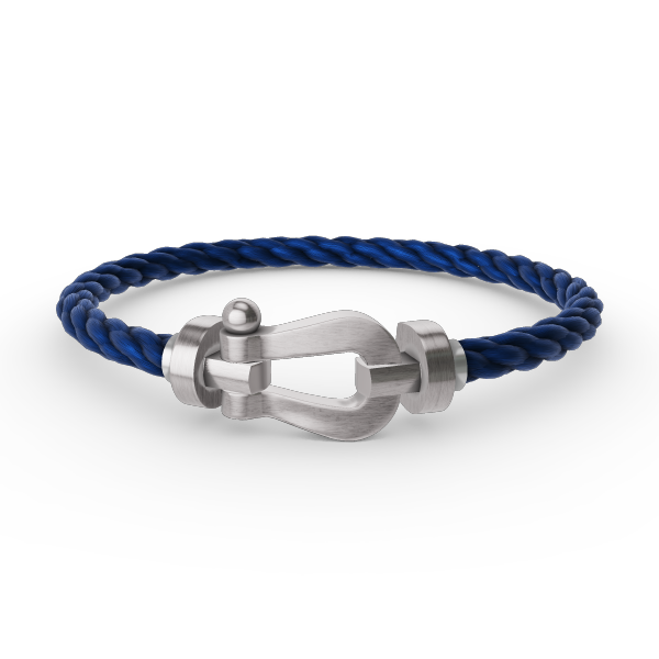 [Vicky]FORCE GROSSES HUFEISENARMBAND OHNE DIAMANT SILBER