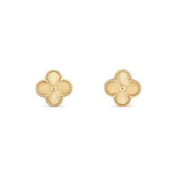 [Royal&Vicky]CLOVER MEDIUM 1 MOTIFS LASER EARRINGS