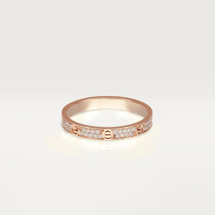 [Vicky]Liebesring 2,65 mm Diamant 