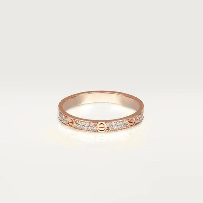 [Vicky]Liebesring 2,65 mm Diamant 