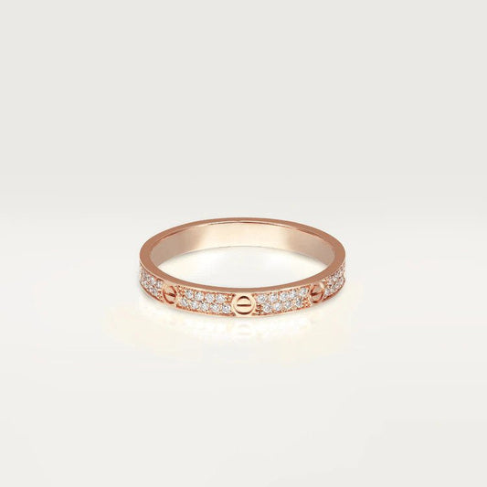 [Vicky]Liebesring 2,65 mm Diamant 