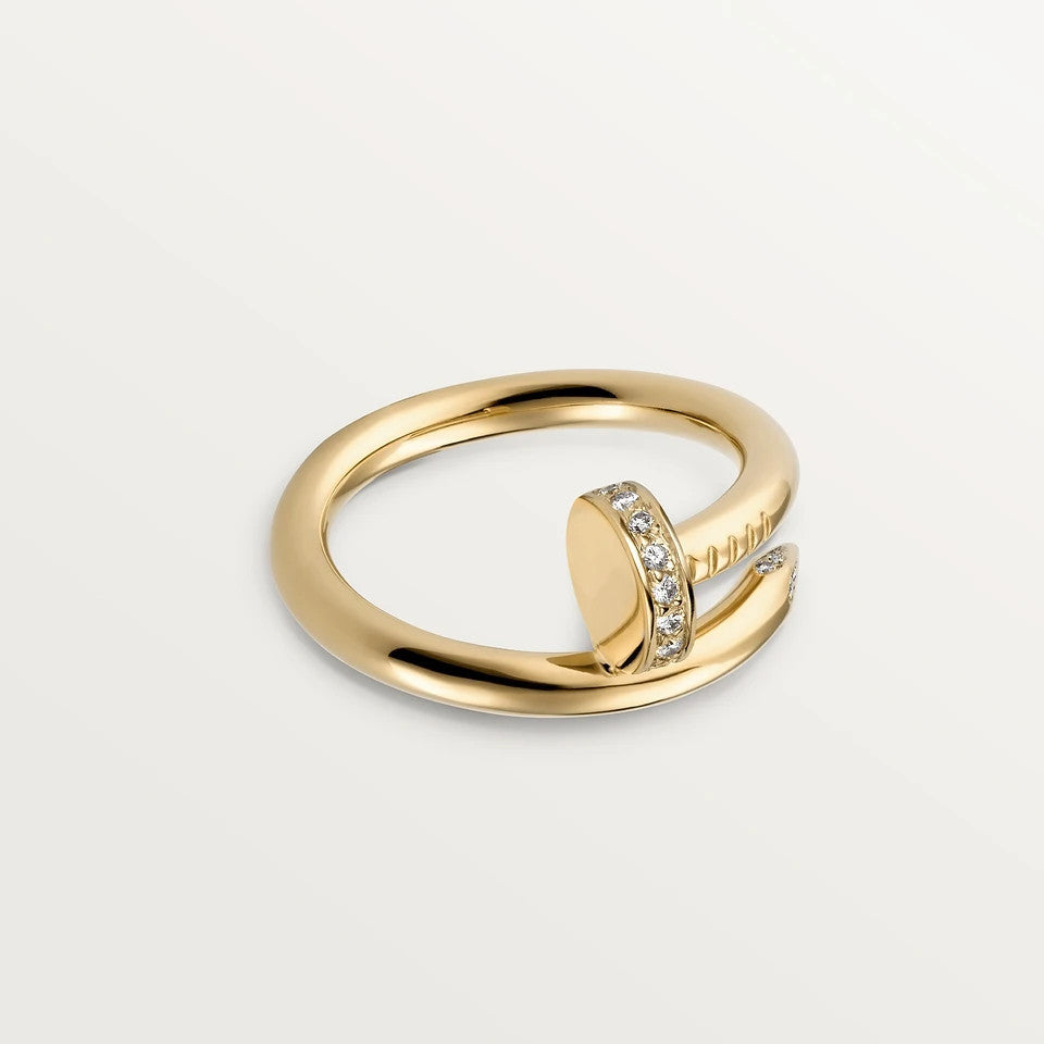 [Vicky]JUSTE RING 2,65 MM GOLD DIAMANT