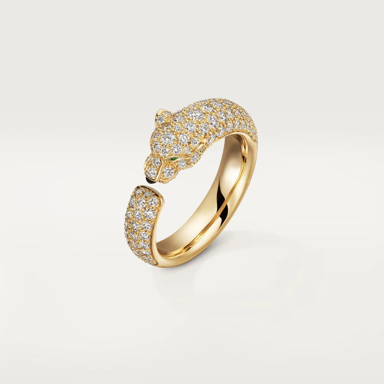 [Vicky] PANTHERE ROSÉGOLD-DIAMANTRING