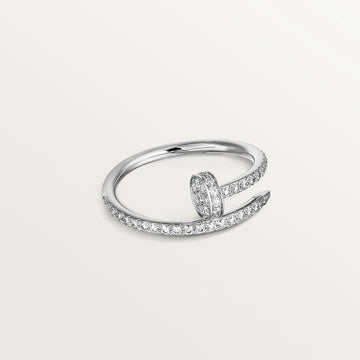 [Royal&Vicky]JUSTE RING 1.8MM SILVER DIAMONDS